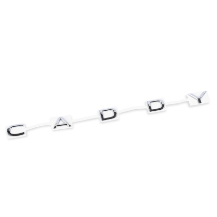 Tailgate inscription VW Caddy V 2K7853687A2ZZ