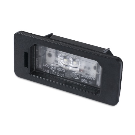 License plate light  BMW 1' E82, 2' F22, 3' E90 F30 G20, 5' F10, X1 E84 F48, X3 F25 G01, X4 F26, X5 G05, X6 E71 F16, X7 G07 63267193293