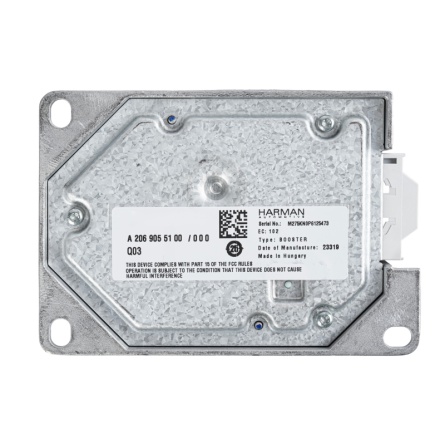 Amplifier for Hi-Fi system  Mercedes CLA 118, GLE 167, A-Class 177, C-Class 206, CLE 236, EQB 243, GLB 247, GLC 254, EQE 294 295, EQS 296 297 A2069055100