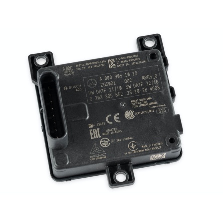 Radar, Adaptive Cruise Control  Mercedes C-Class 206, S-Class 223, GLC 254, EQE 294 295, EQS 296 297, SL 232 A0009055518